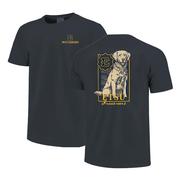 ETSU Golden Retriever Football Comfort Colors Tee